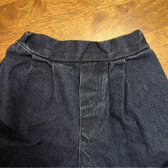 Vintage 90's Y2K 6-9 Month Baby Jeans With Stretchy Waist And Sneaker Footies - Picture 4 of 6